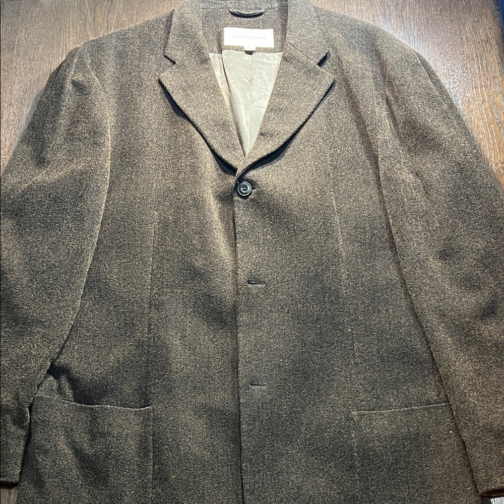 Pronto Uomo Dark Brown Trench Coat